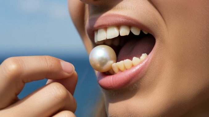 Pearls eating: what happens if you swallow a pearl and when you should worry